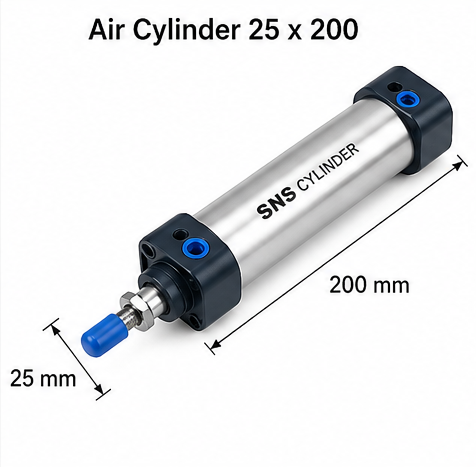 Air Cylinder 25 x 200