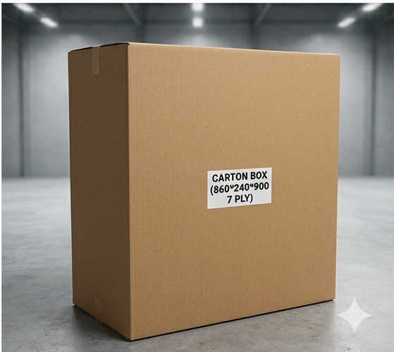 CARTON BOX (860*240*900 7 PLY)