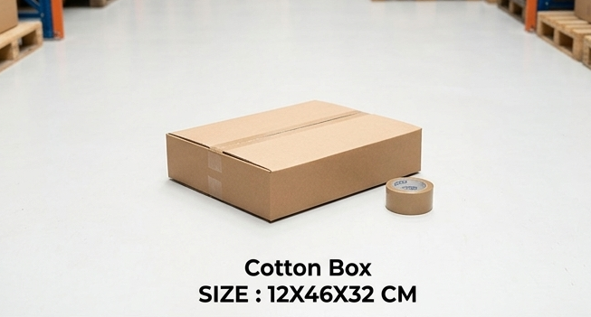 Cotton Box SIZE:12X46X32 CM