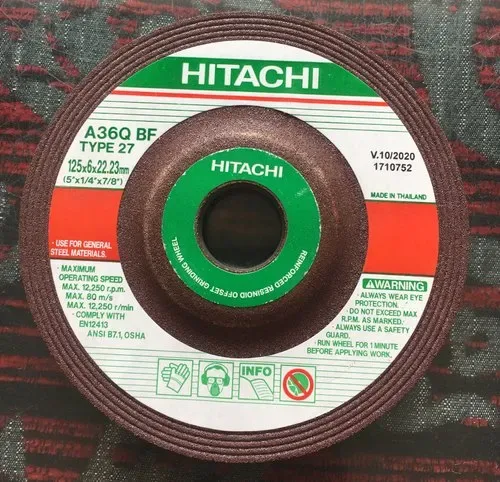 Grinding Wheel  5" Hitachi Brand
