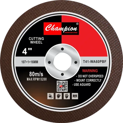 Cutoff Wheel 4" Champion Brand