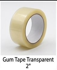 Gum Tape Transparent 2"