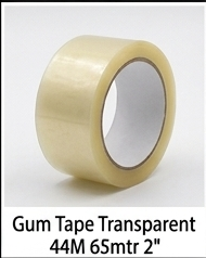 Gum Tape Transparent 44M 65mtr 2"