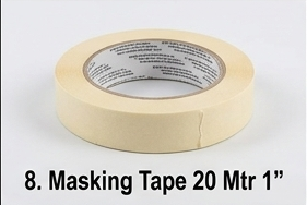 Masking Tape 20 Mtr 1"