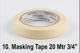 Masking Tape 20 Mtr 3/4"