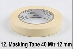 Masking Tape 40 Mtr 12 mm