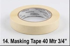 Masking Tape 40 Mtr 3/4"