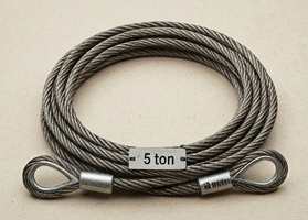 Wire Rope 6 mtr Length, 5 ton Capacity