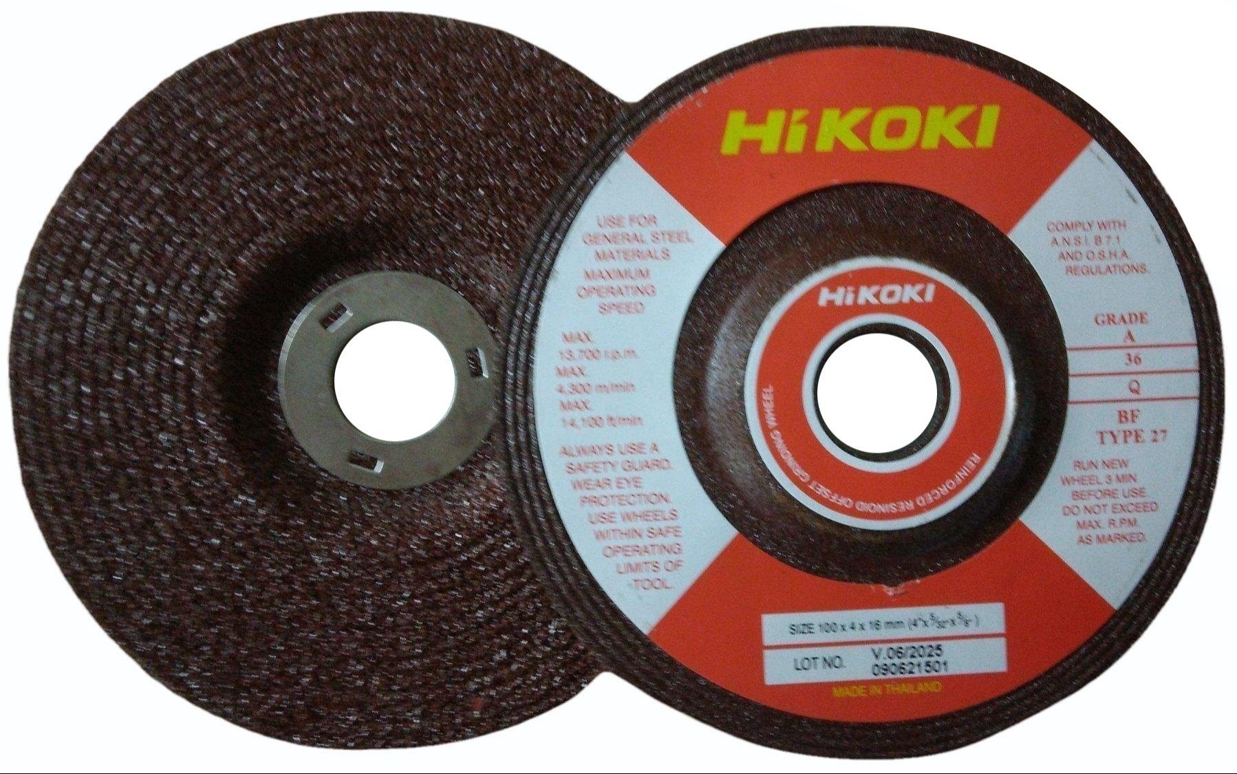 Grinding wheel 4" 36A Hikoki Brand