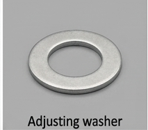 Adjusting washer